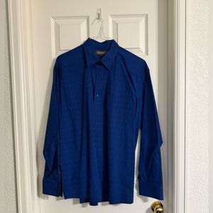 Artist Men's Blue Button Down Shirt